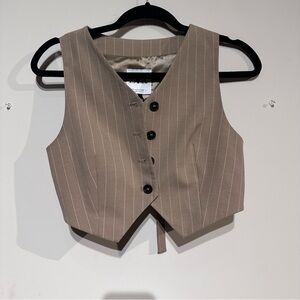 Zara Cropped Vest